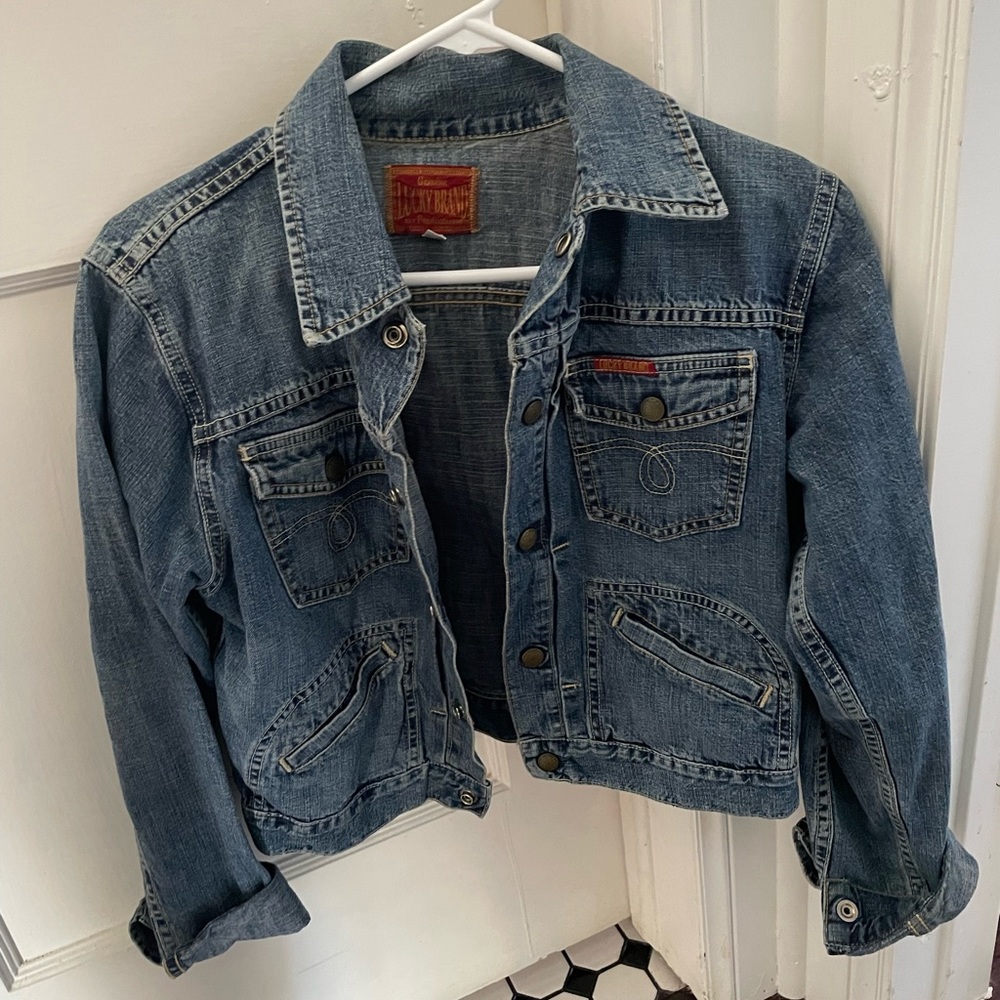 Lucky brand denim / jean jacket